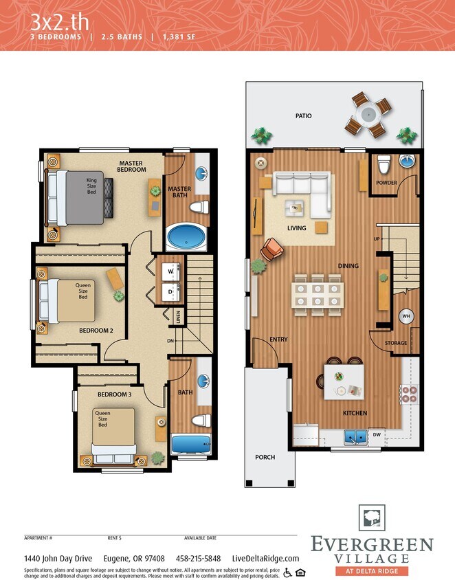Floor Plan - 3.2.5 TH