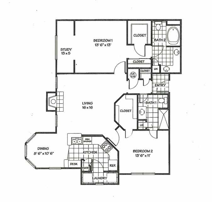 Floor Plan - 2F - Naples- Computer Room