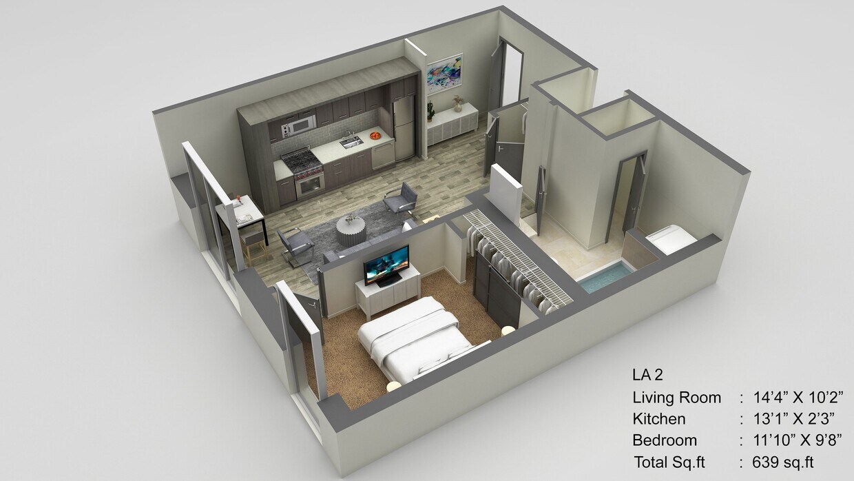 Floor Plan - LA 2