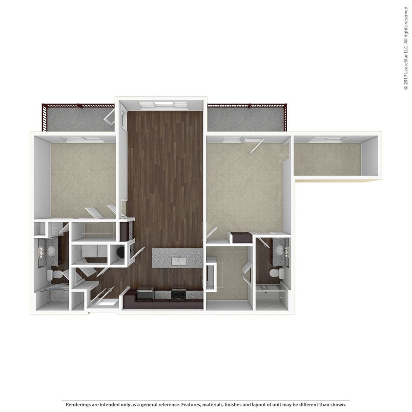 B5D 3D Floor Plan - B5D