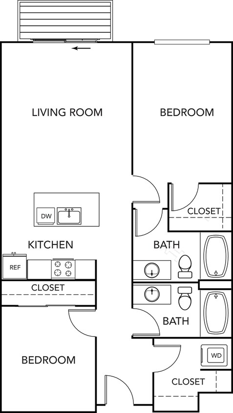 Floor Plan - Madrona D1