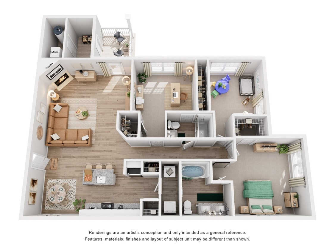 Floor Plan - Caroline