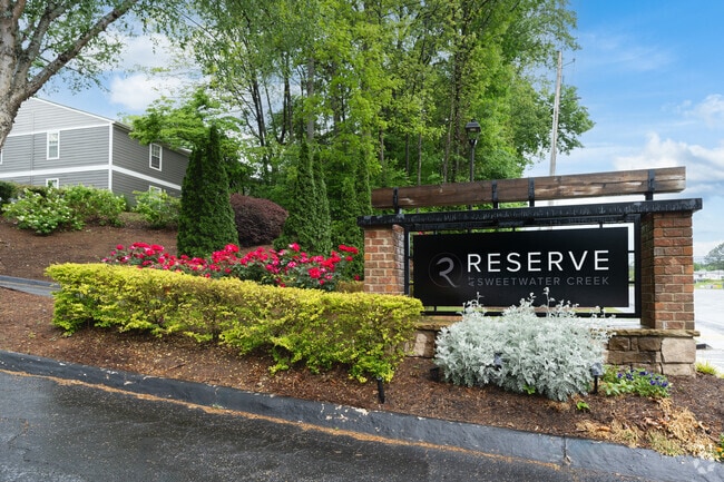 Community Sign - Reserve at Sweetwater Creek