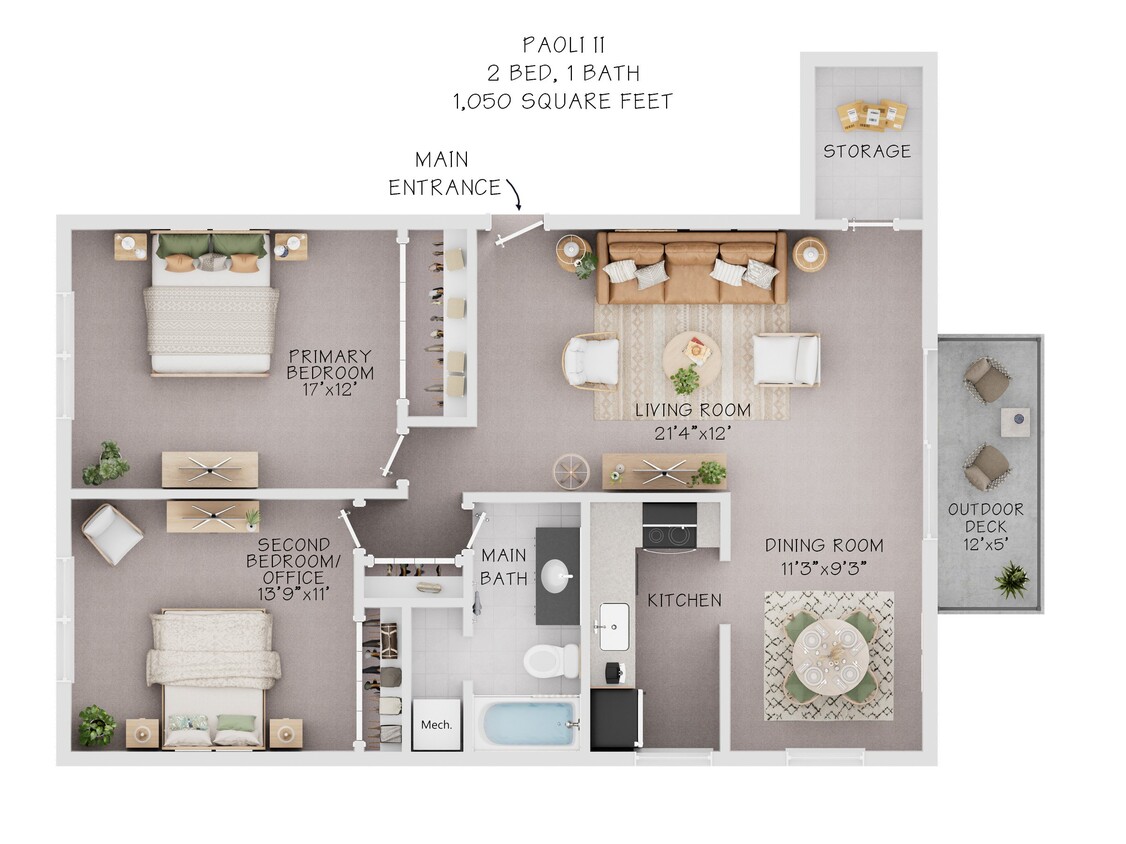 Floor Plan - Paoli II