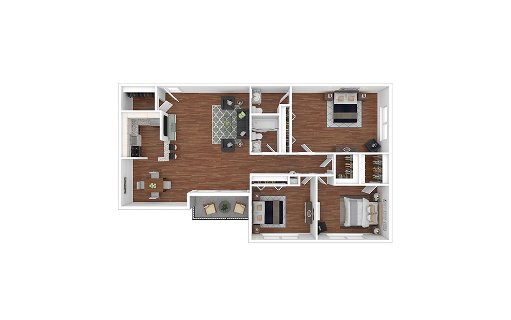 Floor Plan - Wilson - Renovated