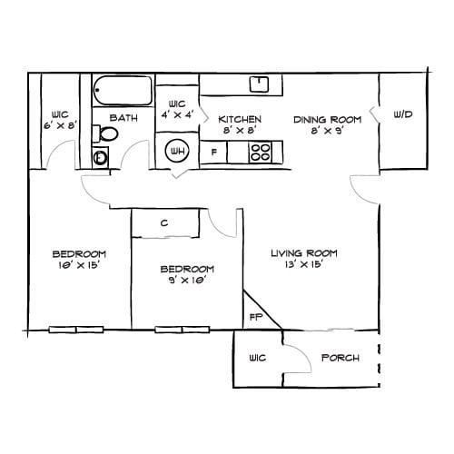 Floor Plan - Design 2A10