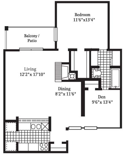 Plan A11 - Plan A11 With Den