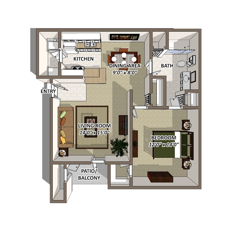 Floor Plan - Serenity