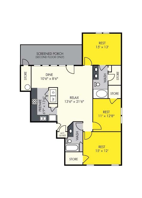 Floor Plan - Cedar