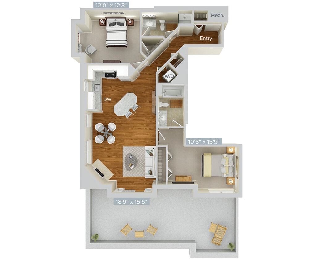 Floor Plan - B12-1185