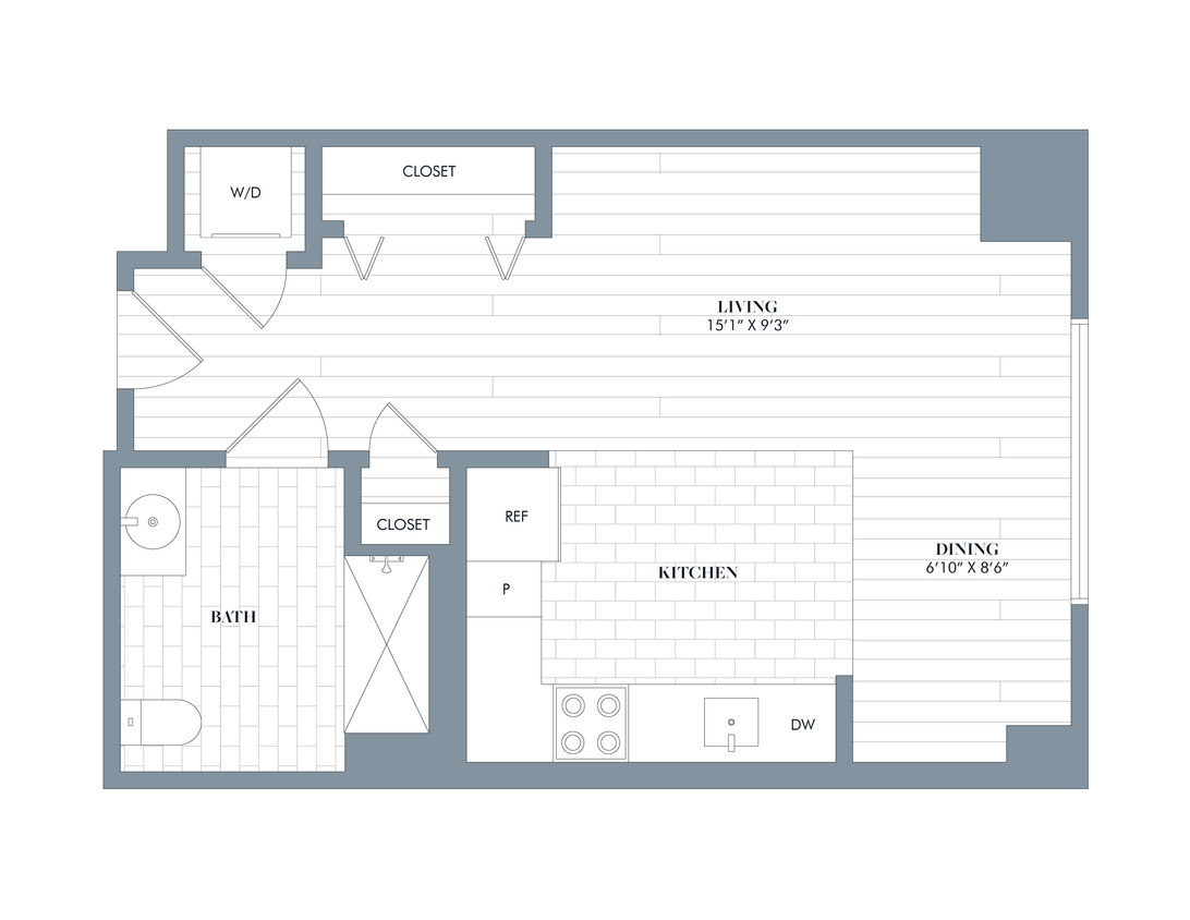 Floor Plan - Monet ADA