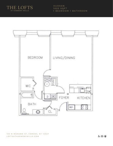 Floor Plan - Hudson U - Fallsview