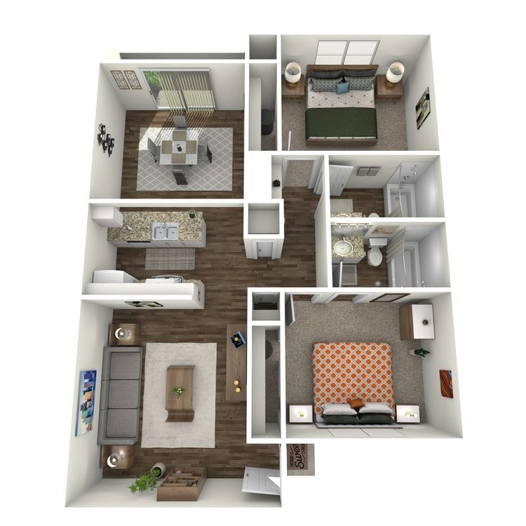 Overhead_973256.jpg - 2 Bed 2 Bath