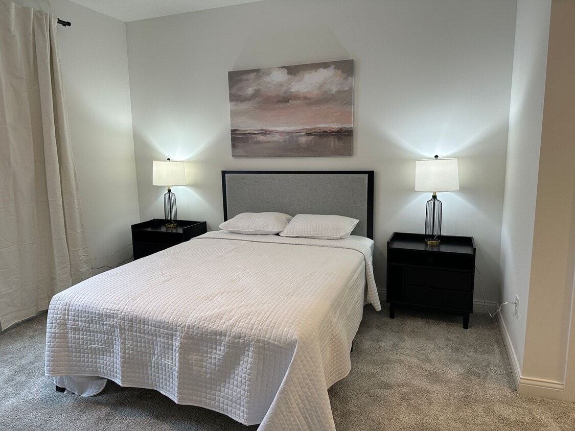 Floor Plan - 1 BD/1.5 BA - FURNISHED - FIRST FLOOR