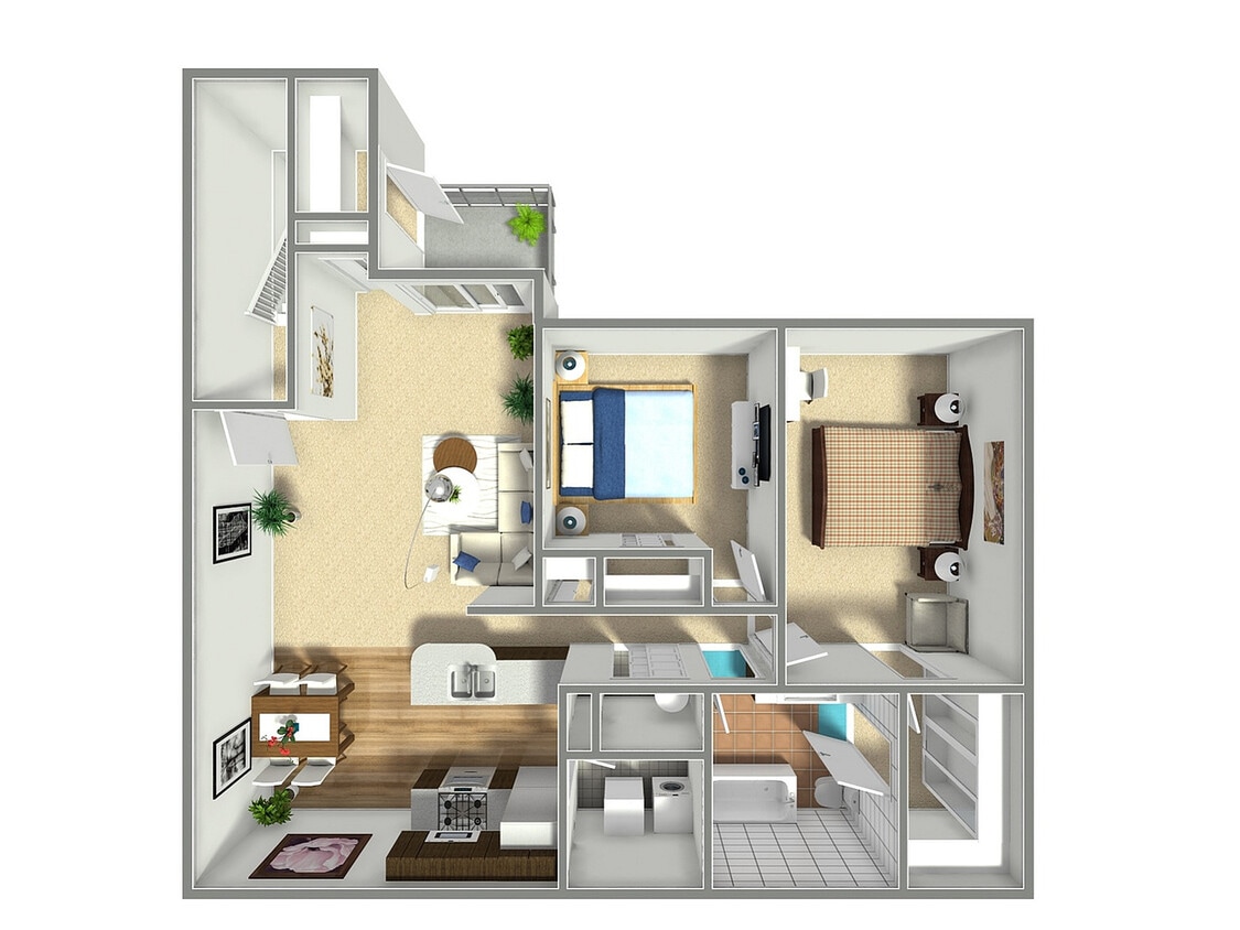 708198556-elevated-orchid-1-bed-1-bath-800-sqft-3d-photo - Elevated Orchid