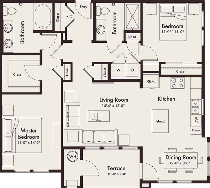 Floor Plan - Gardenia