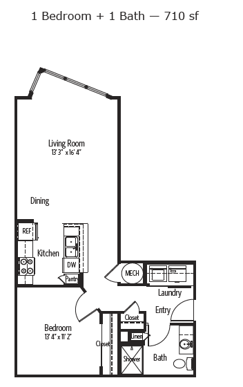 Floor Plan - Chicago