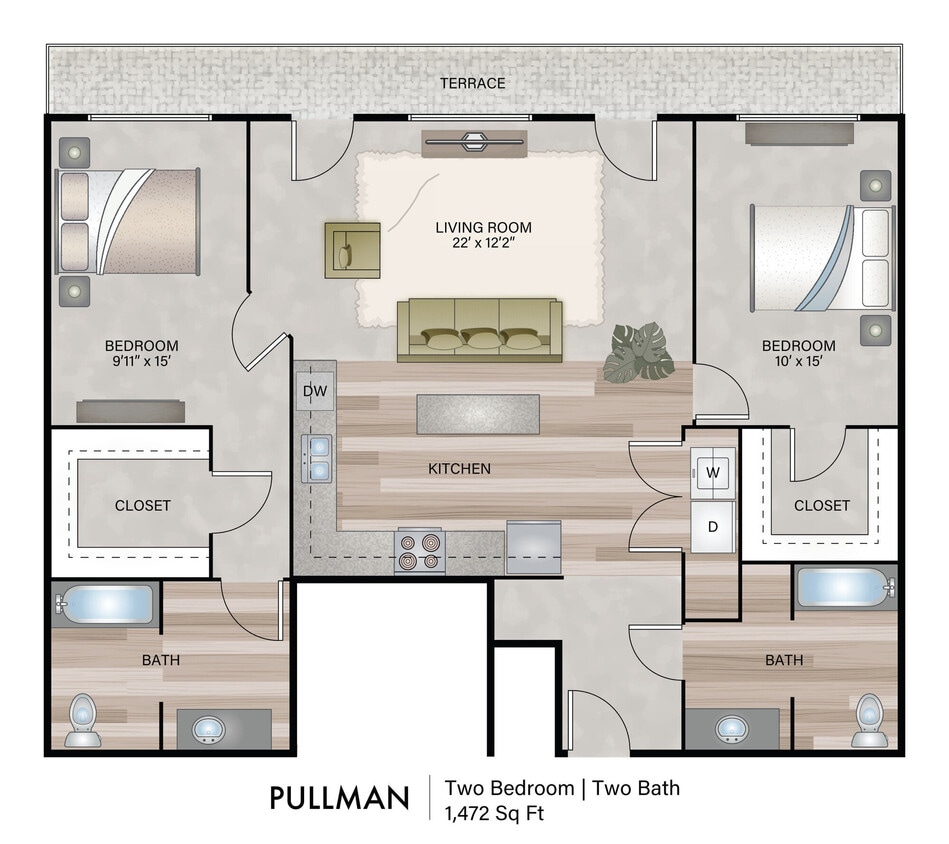 Floor Plan - Pullman