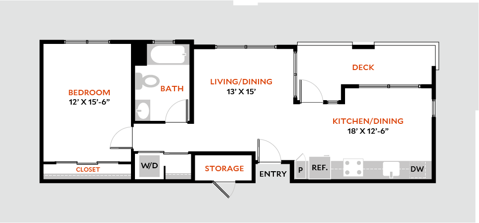 Floor Plan - Plan 1A