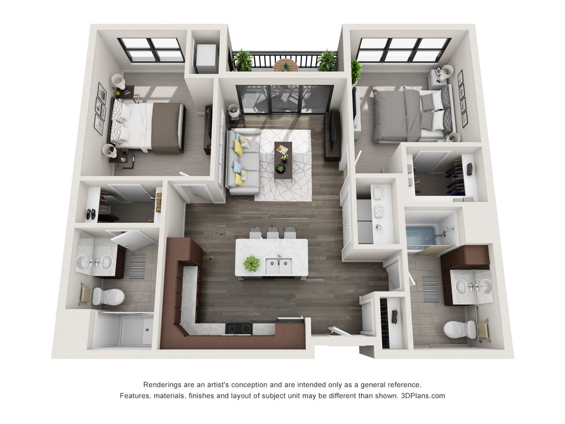 Synergy_Unit-D2_A.jpg - Aquamarine 2 Bed, 2 Bath