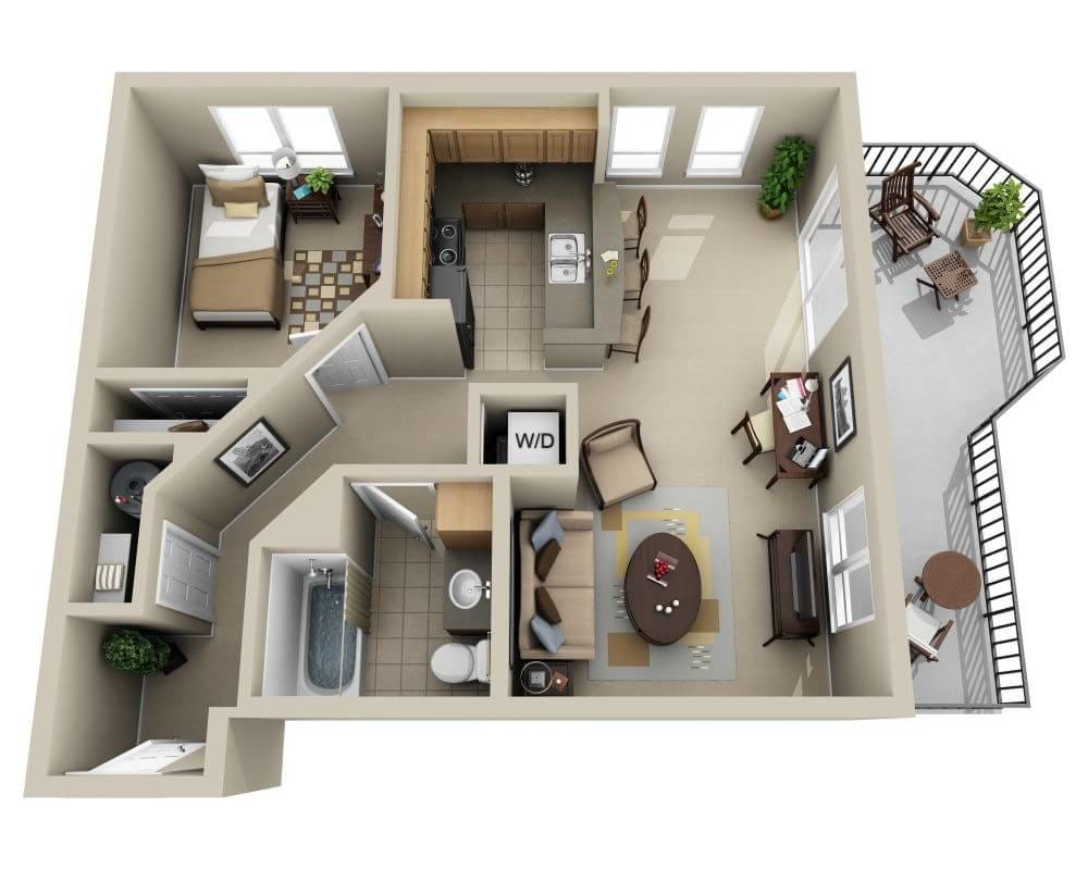 Floor Plan - Plan A1H