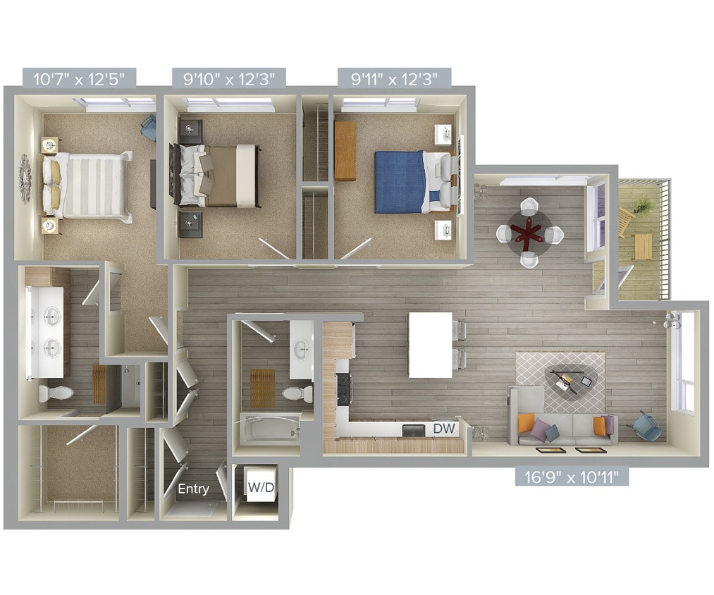 Floor Plan - C1-1359