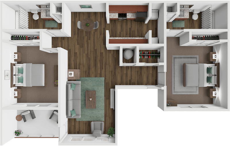 Floor Plan - The Magnolia