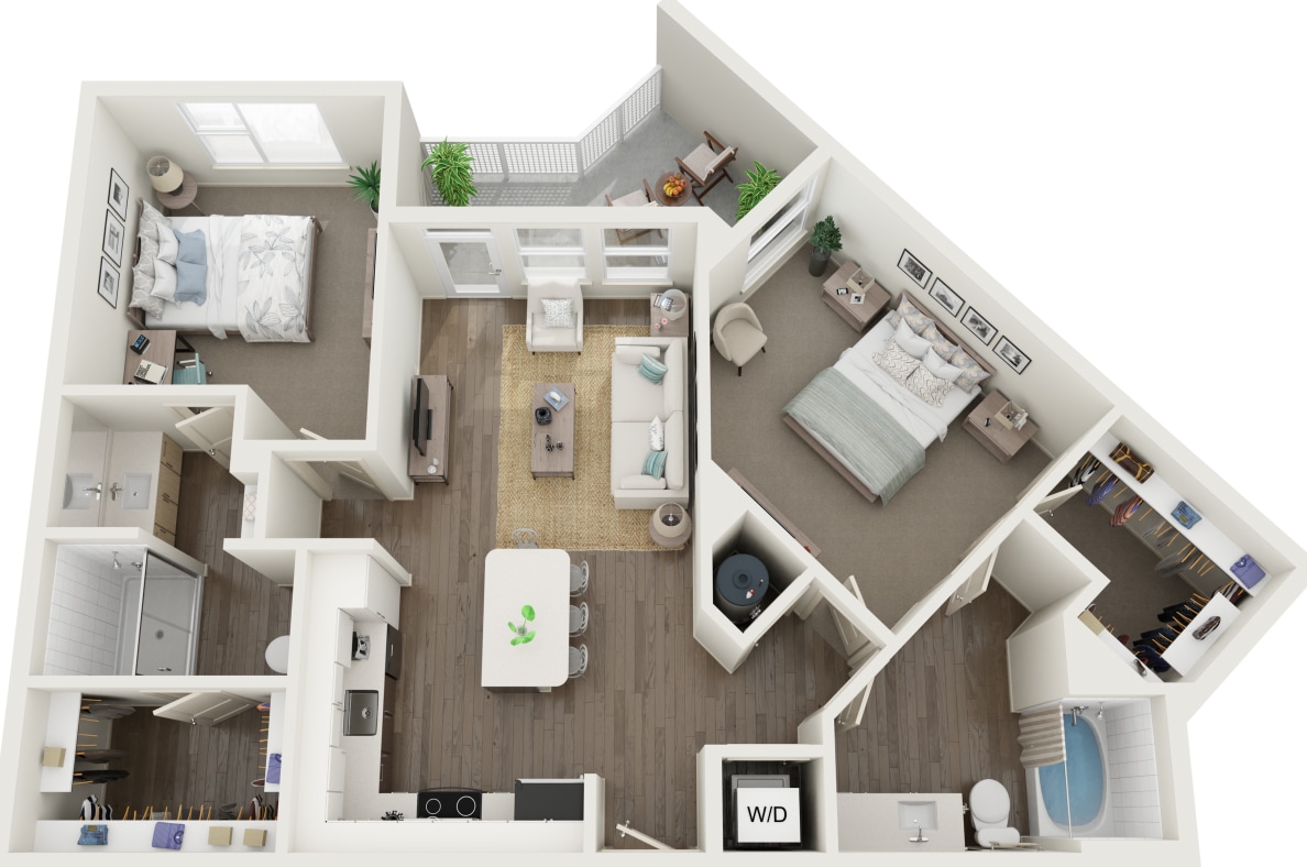 B2 floor plan Futura at Nona Cove - B2