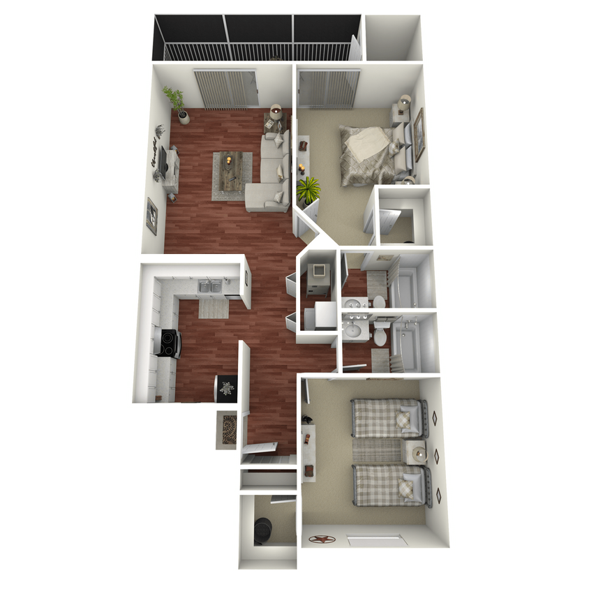 Floor Plan - THE MIRABELLA