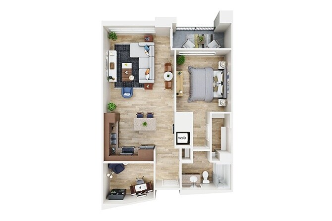 Floor Plan - A20 with Den