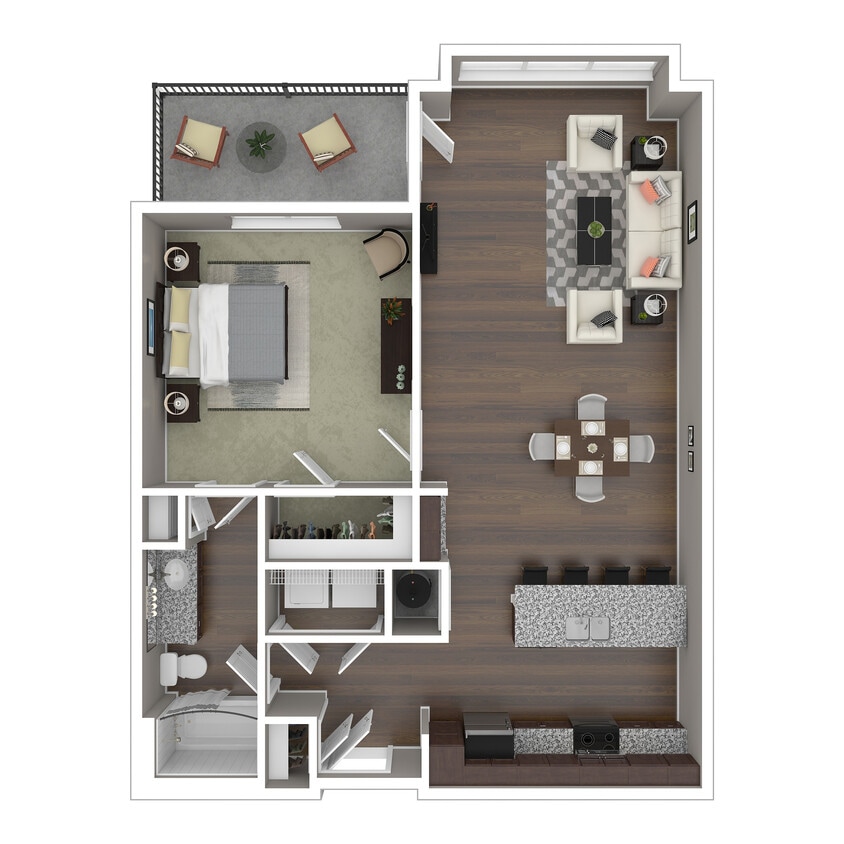 A5 3D Floor Plan - A5