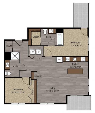 Floor Plan - Adams II