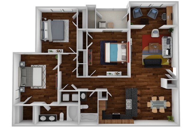 Floor Plan - C - The Biltmore