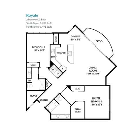 Floor Plan - Royale