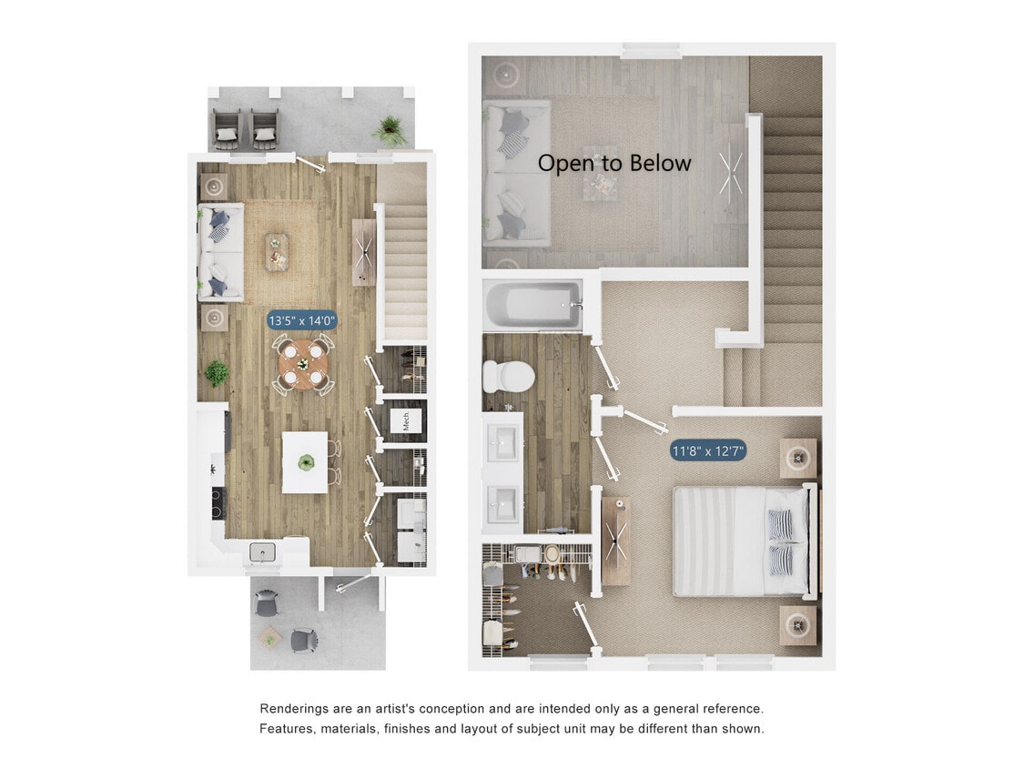 Floor Plan - Townhome A