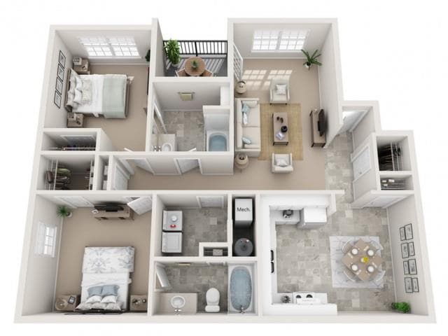 Floor Plan - The English