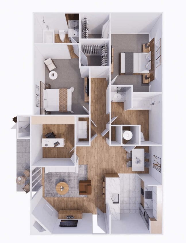 Floor Plan - McPherson Den