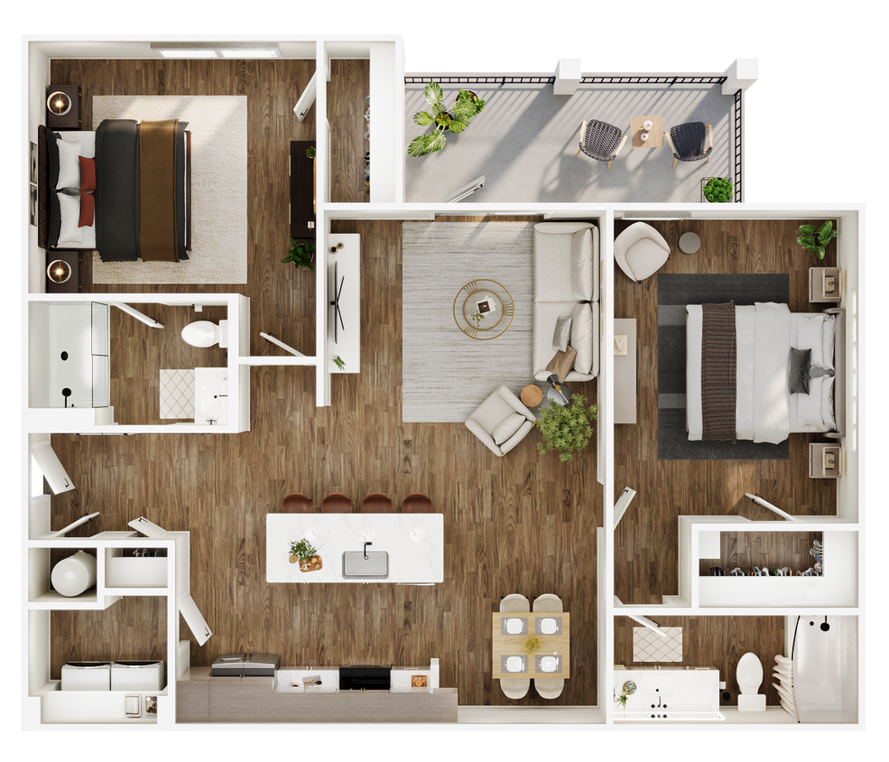 Floor Plan - The B