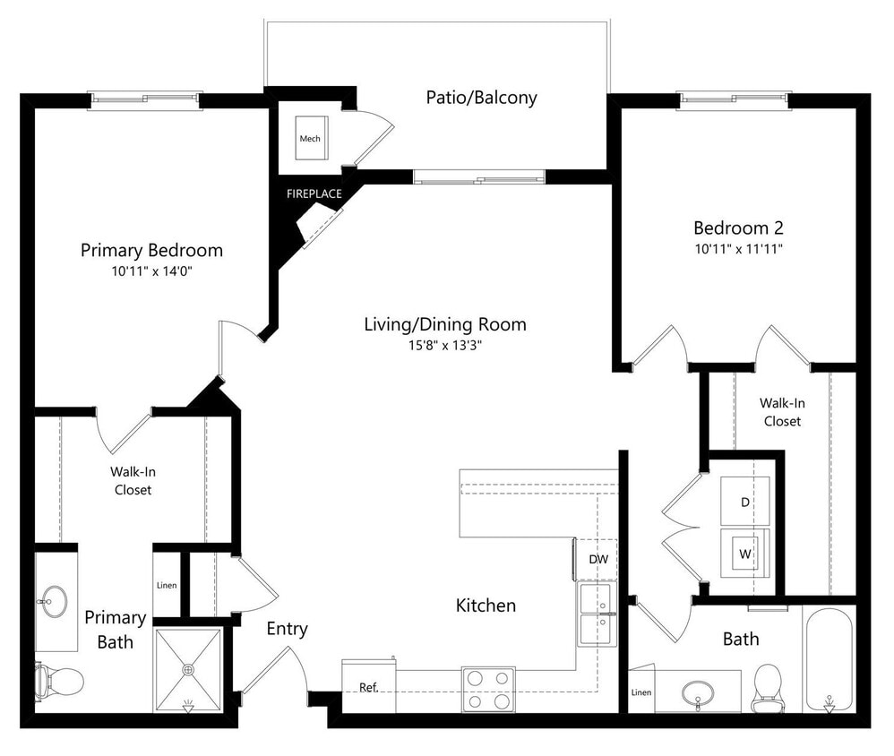 Floor Plan - Carter (Flat)