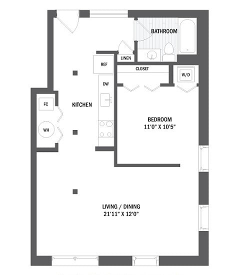 Floor Plan - S1 - Mill
