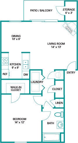 Floor Plan - Harrison