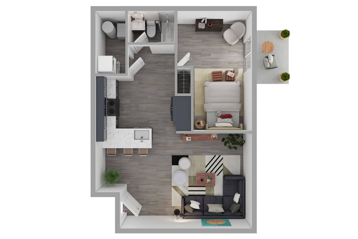 Floor Plan - Studio A