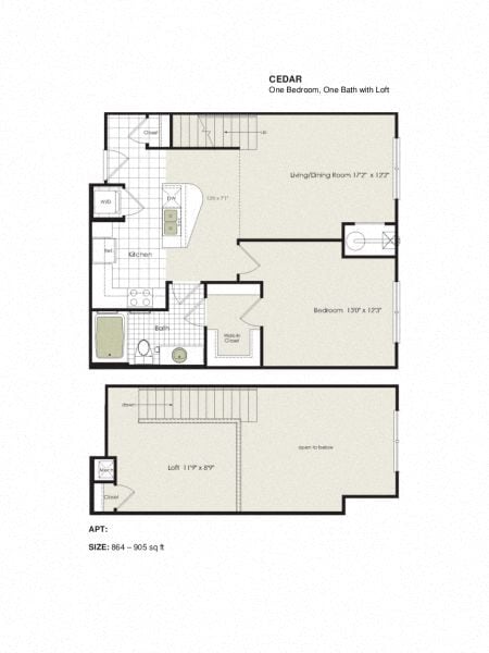 Floor Plan - Cedar