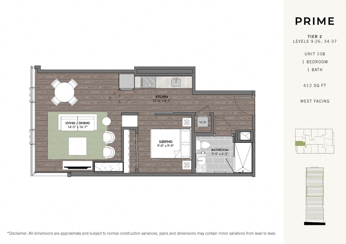 Floor Plan - Prime Studio Stack 10