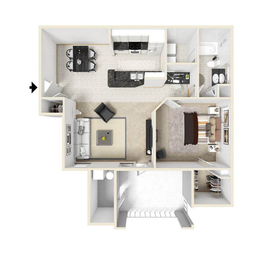 Floor Plan - Azalea with Sunroom