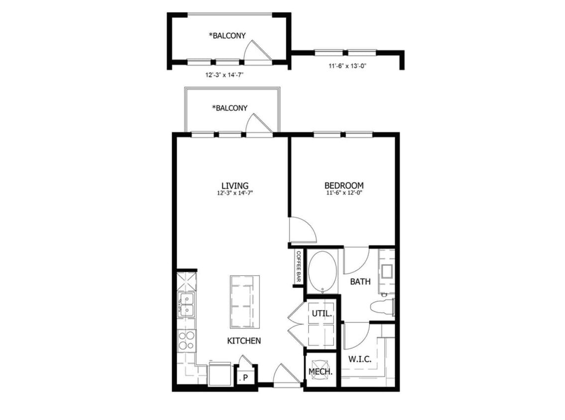 Floor Plan - Stag’s Leap 8A3
