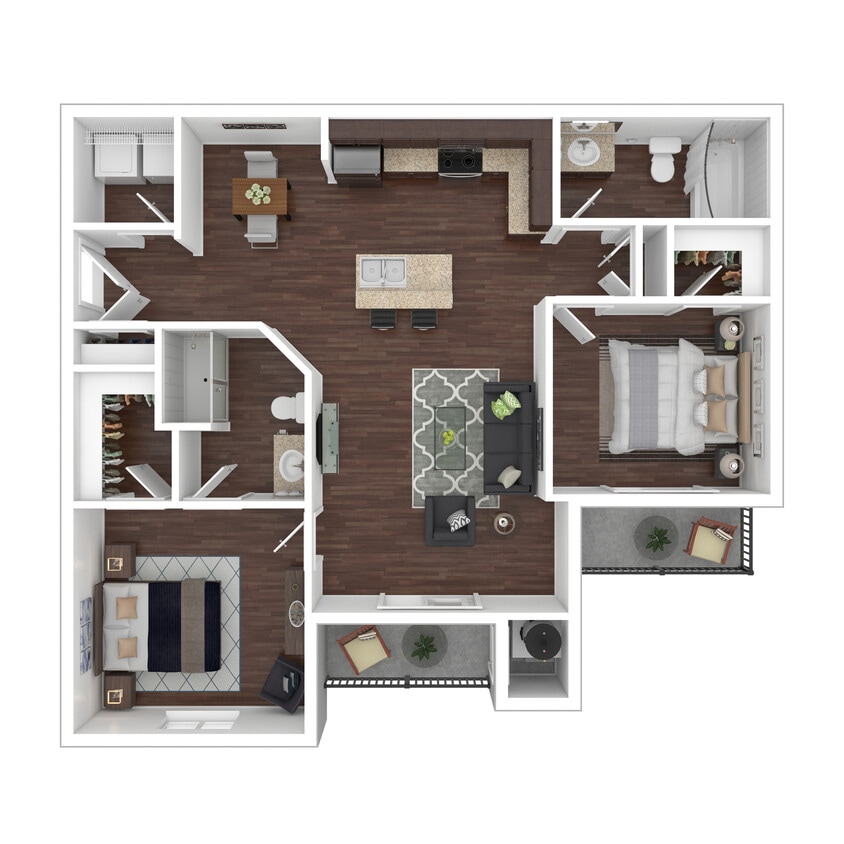 Floor Plan - B3 - The Canyon