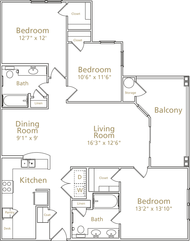 Floor Plan - York