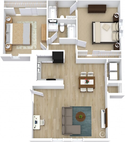 Floor Plan - The Timber