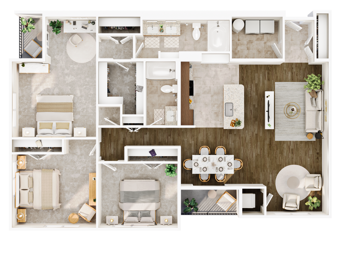 Floor Plan - The Boardwalk